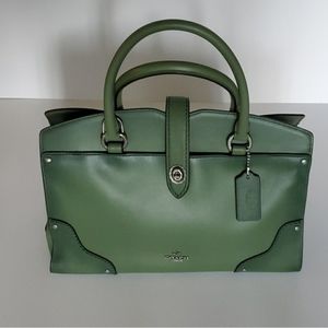 NWOT Western Coach Mercer Satchel